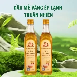 Dầu Mè Vàng Ép Lạnh Thuần Nhiên 500ml
