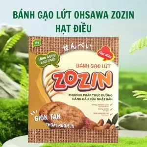 Bánh gạo lứt Ohsawa Zozin Vị Điều