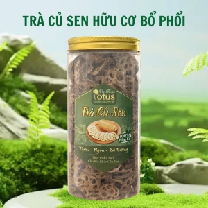 Trà Củ Sen Hữu Cơ Sấy Khô 