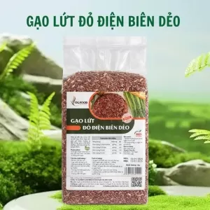 Gạo Lứt Đỏ Điện Biên Dẻo 