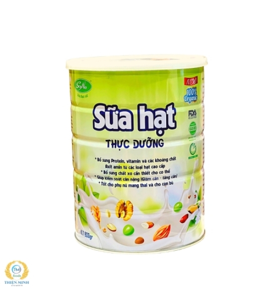 SỮA HẠT THỰC DƯỠNG 800GR (TẶNG 1 HỘP SỮA MẦM HOẶC SỮA HẠT NHỎ)