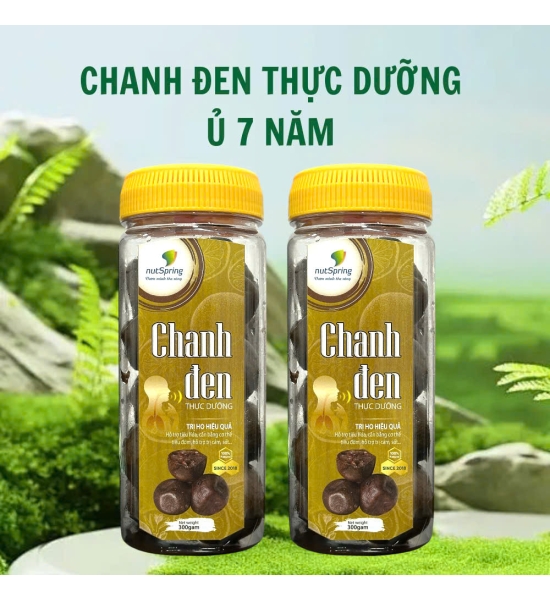 Chanh Đen Thực Dưỡng Ủ 7 Năm
