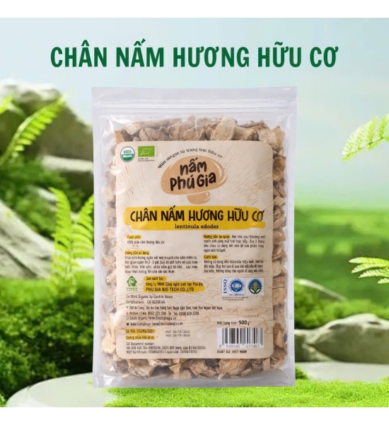 Chân Nấm Hương Hữu Cơ
