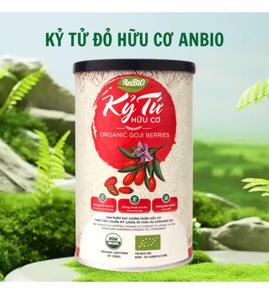 Kỷ Tử Đỏ Hữu Cơ Anbio 