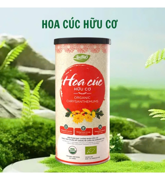 Trà Hoa Cúc Hữu Cơ Nguyên Bông Anbio
