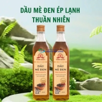 Dầu Mè Đen Ép Lạnh Thuần Nhiên 500ml