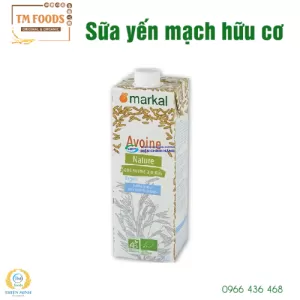 Sữa yến mạch hữu cơ Markal 1L
