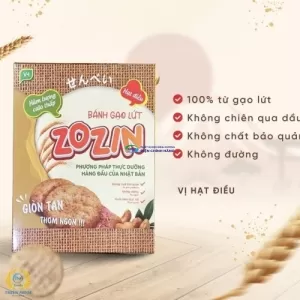 Bánh gạo lứt Ohsawa Zozin Vị Điều