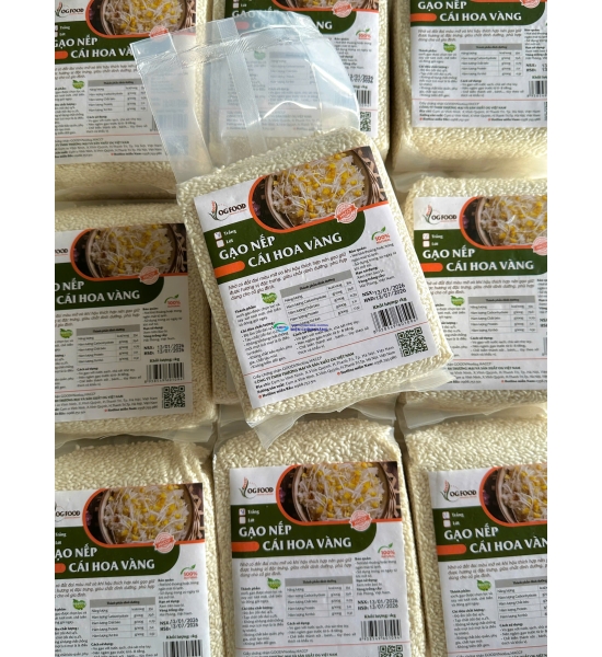 Gạo Nếp Cái Hoa Vàng OG