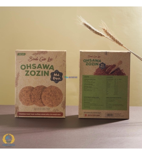 BÁNH ZOZIN GẠO LỨT MÈ ĐEN