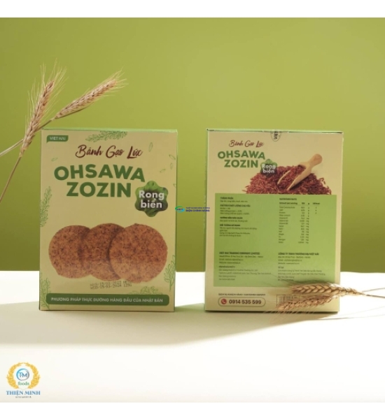 BÁNH ZOZIN GẠO LỨT RONG BIỂN