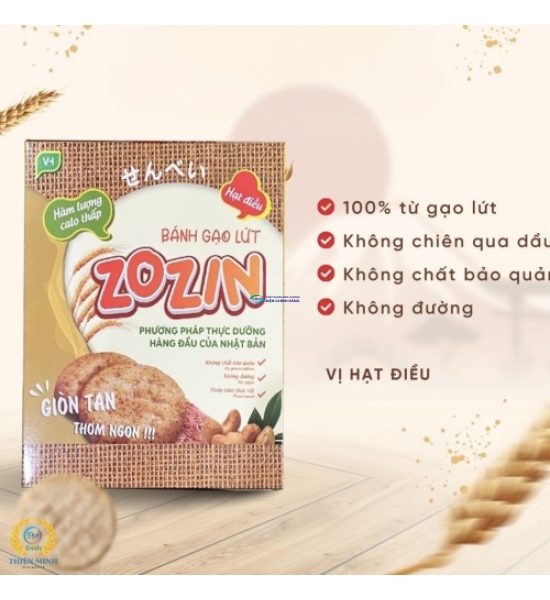 Bánh gạo lứt Ohsawa Zozin Vị Điều
